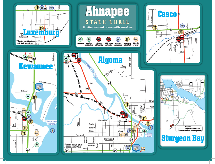 Ahnapee Trail Map 2026 Ahnapee Trail Map 2026